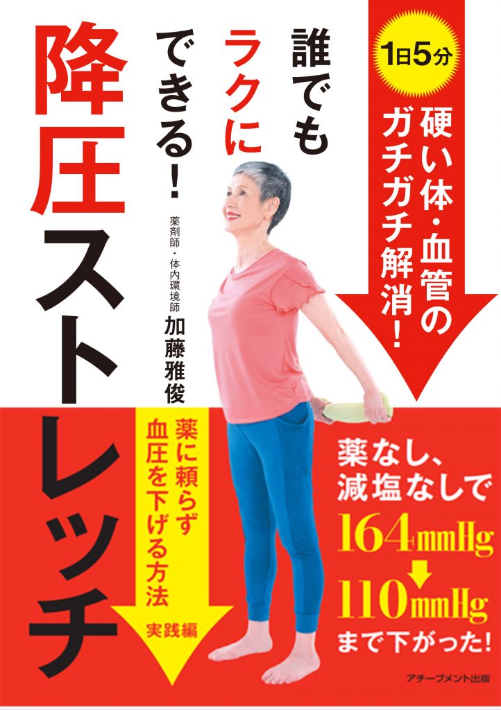 1月新刊『誰でもラクにできる！ 降圧ストレッチ』の情報を掲載しました！